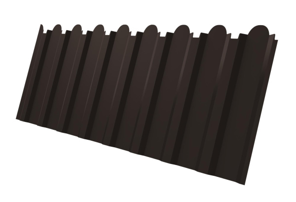 Профилированный лист GL C20 В, фигурный, 0.45 мм, Drap TX, RR 32