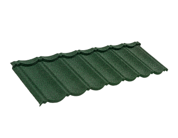 Композитная черепица Luxard, Classic, 1350х415 мм цвет: абсент