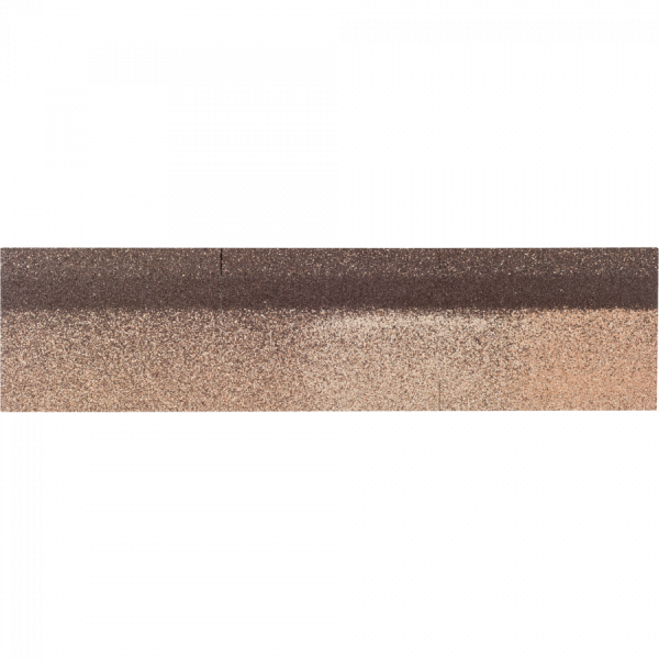 Конек / карниз Shinglas, 12 / 20 п.м серия Модерн, цвет: бархан