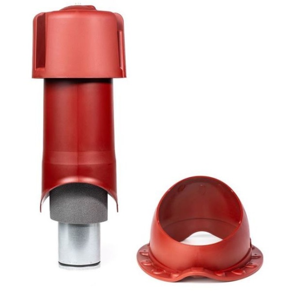 Комплект вентиляции Krovent Wave IS 125 красный