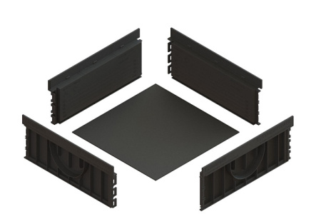 Дождеприемник Standartpark, PolyMax Basic, 300х300, h120, кл. С, арт: 8270