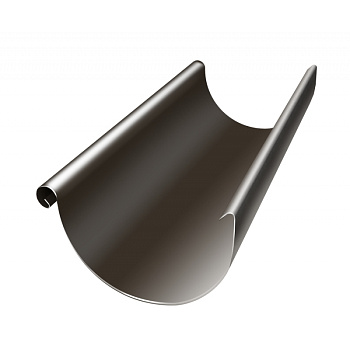 Желоб водосточный, Grand Line Ø 125 мм, L=3000 мм, PU Matte, RR 32