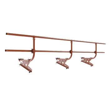 Ограждение кровельное для металлочерепицы Borge, H=600 мм, L= 3000 мм RAL 8004