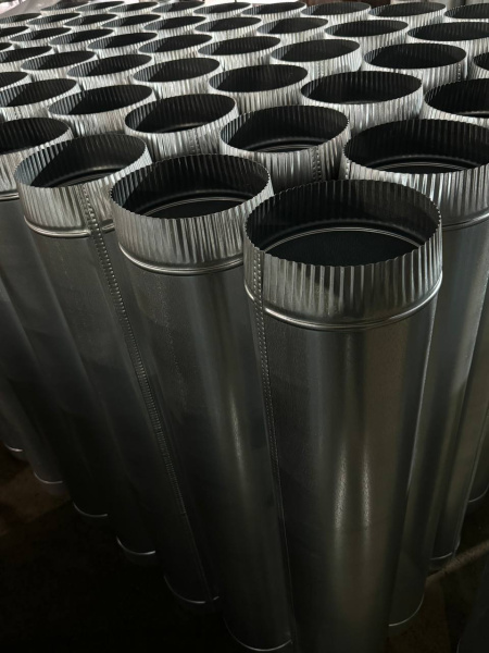 СЗ Труба водосточная Ø 100 мм, L=1250 мм 0.5 мм, Zn, без цвета