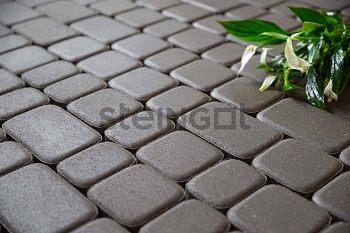 Тротуарная плитка Steingot Классика 60 мм 115/172 х 115/86 мм, цвет: серый