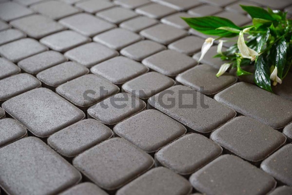 Тротуарная плитка Steingot Классика 60 мм 115/172 х 115/86 мм, цвет: серый