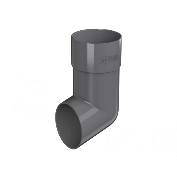 Слив трубы, Технониколь пвх, стандарт Ø82 мм, цвет: серый