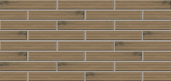 Фасадная плитка под кирпич, Paradyz, 400х66 мм, 11 мм фактурная, Carrizo wood dekor