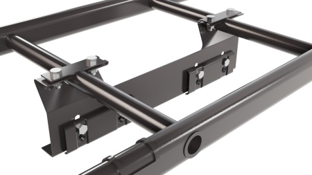 Лестница кровельная Borge, для фальцевой кровли, L=2700 мм RR 32