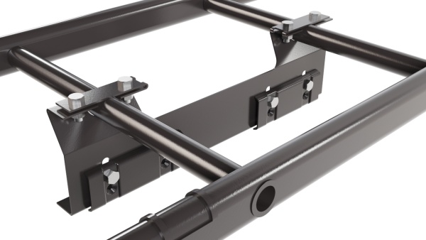 Лестница кровельная Borge, для фальцевой кровли, L=2700 мм RR 32