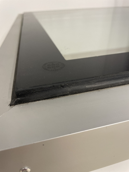 Глухой зенитный фонарь Werso, с плоским закаленным стеклом, 120х120 см 2-х камерный стеклопакет