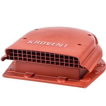 Кровельный вентиль Krovent KTV Seam New красно-коричневый