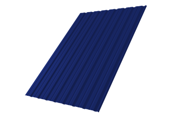 Профилированный лист GL C10 R, 0.45 мм, PE, RAL 5002