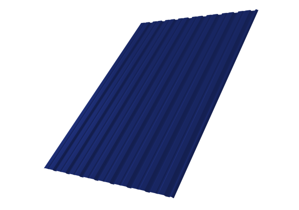 Профилированный лист GL C10 R, 0.45 мм, PE, RAL 5002