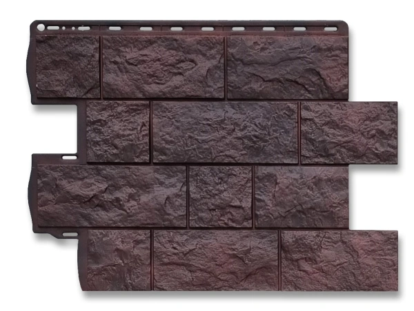 Фасадные панели Альта Профиль, Туф, 800 х 590 мм цвет: ливанский