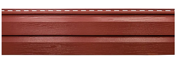 Сайдинг Альта Профиль, Kanada+ премиум, 3660х264 мм., цвет: красный