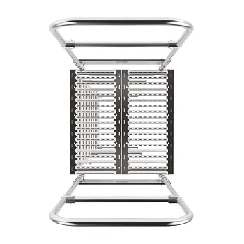 Площадка переходная Borge, высота поручня 1200, мостик 800х800 мм б\ц