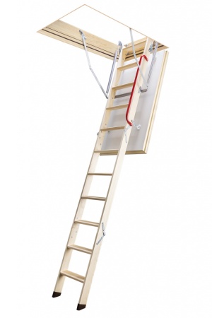 Деревянная чердачная лестница Fakro LTK, 70x130х280 см