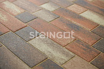 Тротуарная плитка Steingot Маринталь 60 мм 140/180/280/360 х 120 мм, цвет: Stein Ferro