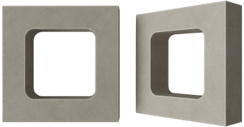 Декоративный бриз-блок Mesterra Cobogo, 250х250 мм 90 мм, 0401, под покраску