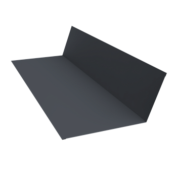 GL Планка примыкания, 150х250 мм 0.45 мм, PE-Double, RAL 7024, L=2000 мм