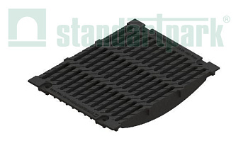 Решетка водоприемная Standartpark, Max, чугунная щелевая, кл.F, арт: 29306