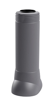 Вентиляционный выход канализации Vilpe, 110/ ИЗ/ 500 серый