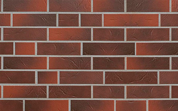 Фасадная плитка под кирпич, ABC Klinkergruppe, NF 240x71 мм, 10 мм рельефный, Rotbunt struktur