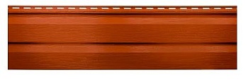 Сайдинг Альта Профиль, Kanada+ премиум, 3660х264 мм., цвет: кирпичный
