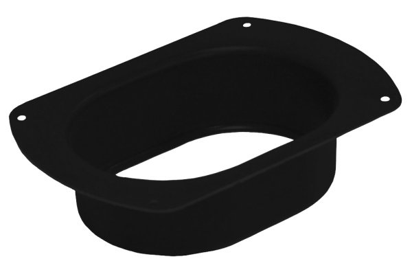 Воронка врезная Vortex Matt, Ø 126 мм, RAL 9005