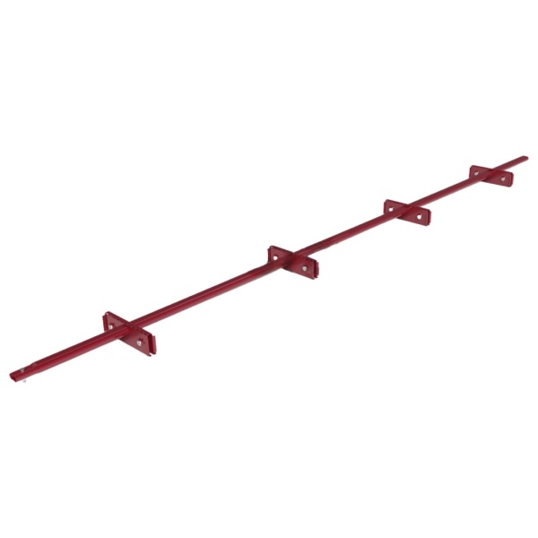 Снегозадержатель для фальцевой кровли Roofsystems Prestige Single фальц, 4 опоры, 2 трубы, овал 45х25, L=3000 мм, RAL 3009