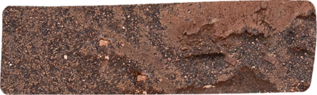 Кирпич ручной формовки Faber Jar Петровский штандарт полнотелый, цвет: черно-красный, под старину, М125, 215x102x65 мм