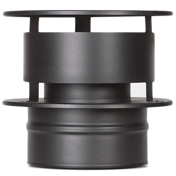 Конус с зонтиком Schiedel Permeter 25, Ø300/350 мм черный