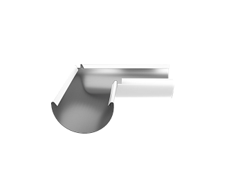 Угол желоба универсальный 90°, Ø185 мм, Optima, PE, RAL 9003