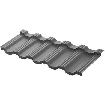 Модульная металлочерепица Aquasystem, Гётеборг 1205х415 мм 0.5 мм, Rooftop Бархат, RAL 7024