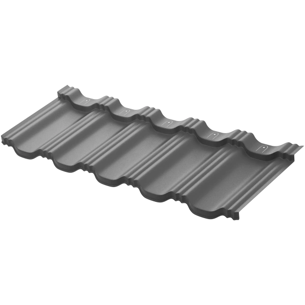 Модульная металлочерепица Aquasystem, Гётеборг 1205х415 мм 0.5 мм, Rooftop Бархат, RAL 7024