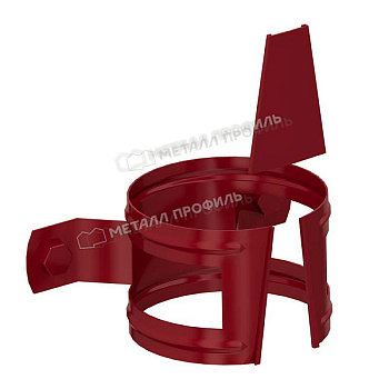 Держатель трубы на дерево Ø100 мм Металл Профиль Foramina, PUR, RAL 3005