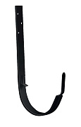 Кронштейн желоба длинный Grand Line Ø 125 мм PE Matt, RAL 9005