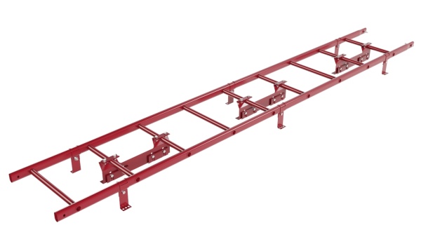 Лестница кровельная Borge, для фальцевой кровли, L=2700 мм RAL 3003