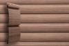 Сайдинг Grand Line блок-хаус, L=3000 мм серия Design Tundra, цвет: рябина