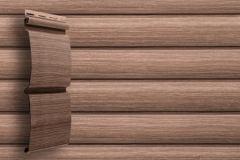 Сайдинг Grand Line блок-хаус, L=3000 мм серия Design Tundra, цвет: рябина