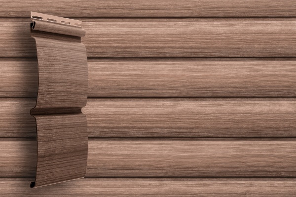 Сайдинг Grand Line блок-хаус, L=3000 мм серия Design Tundra, цвет: рябина