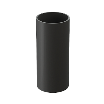 Труба водосточная, Docke Lux, Ø100 мм, L=3000 мм, цвет: графит