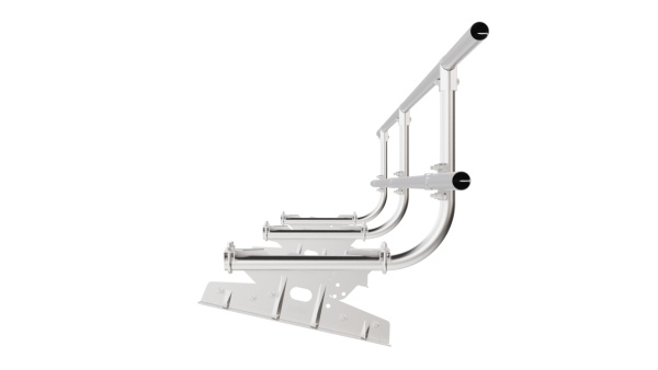 Ограждение кровельное для фальцевой кровли Borge, H=600 мм, L= 3000 мм б\ц