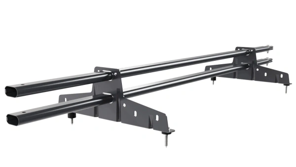 Снегозадержатель универсальный Borge L=1500 мм, 2 опоры, 2 трубы, овал 25х45 RAL 7024 matt