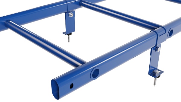 Лестница кровельная Borge, универсальная, L=1800 мм RAL 5005