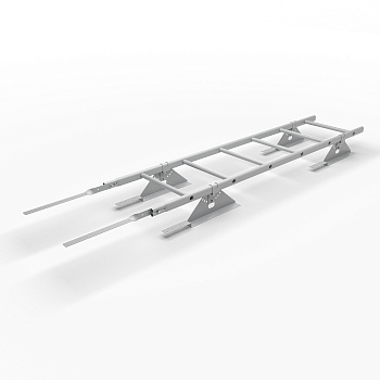 Лестница кровельная для композитной черепицы Roofsystems Prestige 600 композит, L=1800 мм RAL 7004