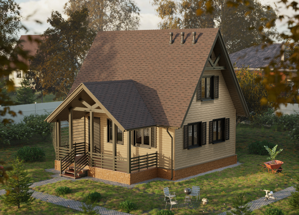 Битумная черепица, Docke, Premium, Генуя цвет: зрелый каштан, 3 м² / уп.