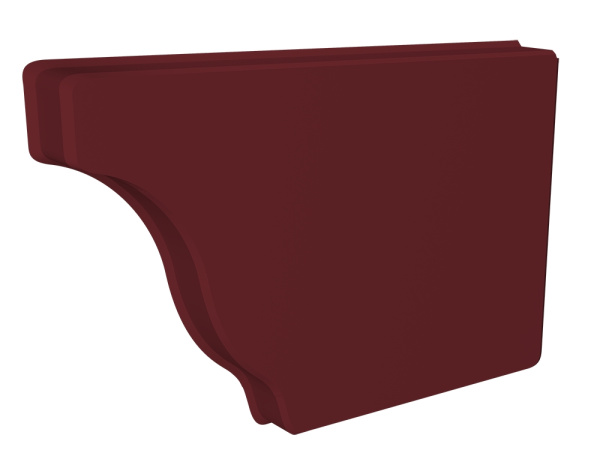 Заглушка правая Vortex Lite, Ø 130 мм, RAL 3005