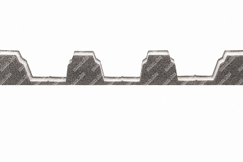 Уплотнитель обратный под профнастил Н75